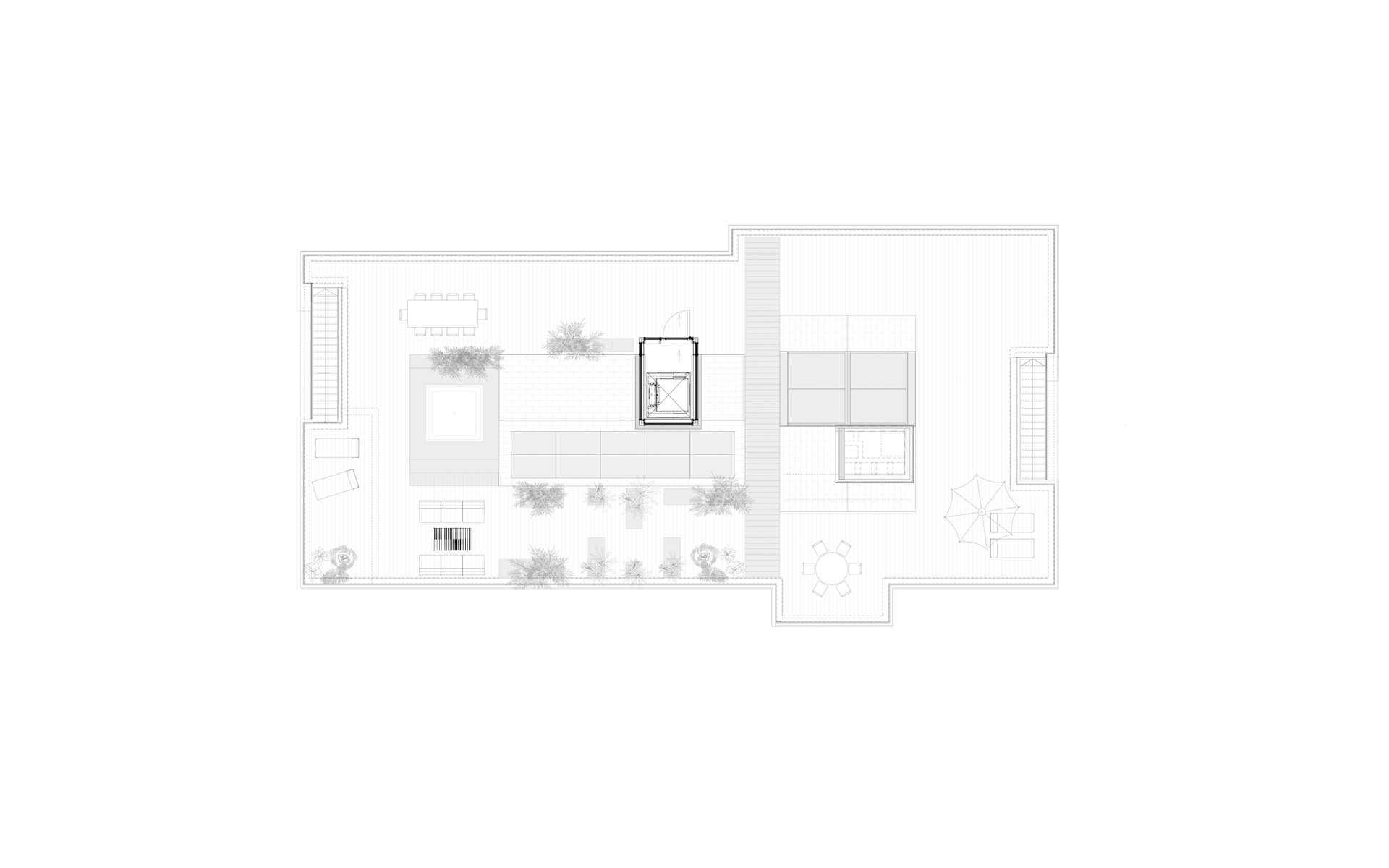 Trzeci obraz schematyczny projektu apartamentowca