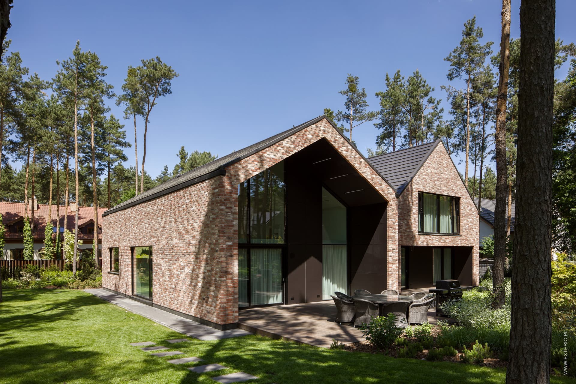 Zdjęcie 3 - projekt domu jednorodzinnego przy lesie