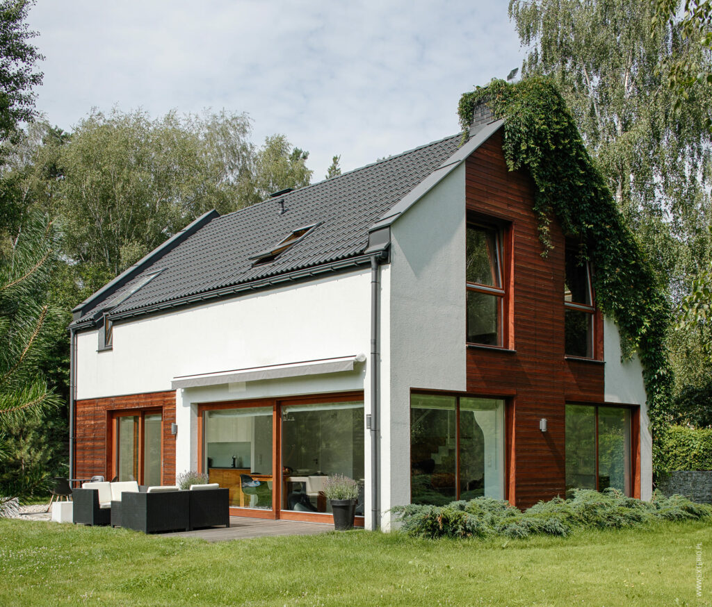 Zdjęcie 3 - Projekt domu prosta bryła z dwuspadowym dachem