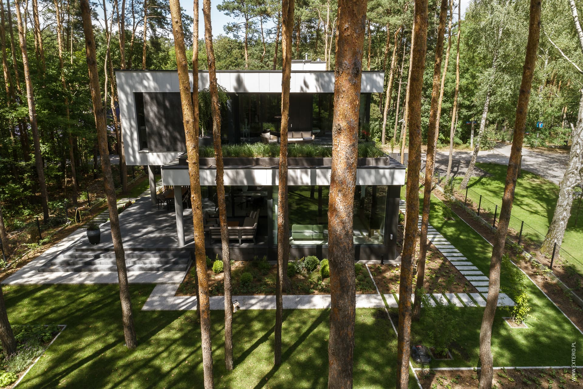 Zdjęcie 19 - Projekt domu piętrowego na leśnej działce